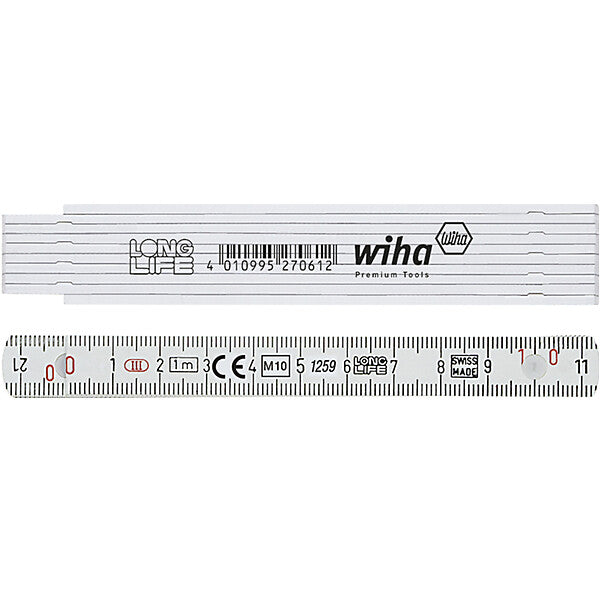 Wiha Gliedermaßstab 1m, metr. 10 Glieder 41010002